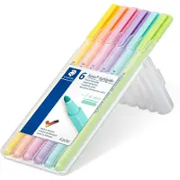 Staedtler Highlighter tripl.pastel 6pcs.box