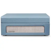 Crosley Voyager Portable Turntable with Bluetooth Out Washed Blue