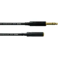 Cordial CFM 3 VY, 3.5mm, Hankjønn, 6.35mm, Hunkjønn, 3 m, Sort