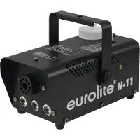 Eurolite tåkemaskin N-11 LED HYBRID BL med lyseffekt, inkl. kabelfjernkontroll, inkl. monteringsbrakett (51701957)