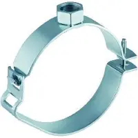 Geberit PEH rørbærer 63mm, 1/2mf, St, galv - (10 stk.)