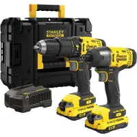 Stanley sett med elektroverktøy 6 deler (SFMCK465D2T-QW)