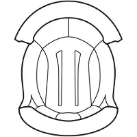 Shark D Skwal Cap Lining Innerforing