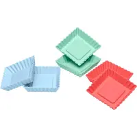 Lurch 83015, Silikon, -40 °C, 240 °C, Blå, Grønn, Rød, 84 mm, 84 mm