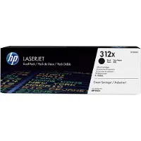 HP Tonerkassett (312X) svart (2-pack) 2x4.400 sider
