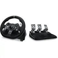 Logitech G920 Driving Force (Xbox X-S / Xbox One / PC) - Wired Steering wheel & Pedal set - Microsoft Xbox One
