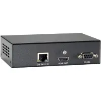LevelOne HVE-9211PR HDMI over Cat.5 Receiver - Video/lyd/seriell-forlenger - mottaker - 10Mb LAN, HDMI, HDBaseT - over CAT 5 - opp til 100 m