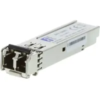Deltaco SFP-C0006 - SFP (mini-GBIC) transceivermodul (tilsvarer: Cisco SFP-GE-S) - 1GbE - 1000Base-SX - LC multimodus - opp til 550 m - 850 nm - for Cisco Catalyst 3560, ESS9300 Integrated Services
