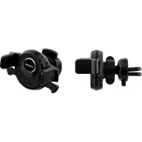 Deltaco ARM-238 Universell bilholder for luftventil - 60-88 mm - Svart