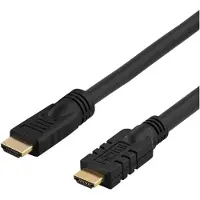 Deltaco HDMI-kabel, aktiv, 10m, ha-ha, 1080p, v1.4