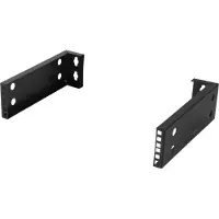 Deltaco 19-DTSR0702 - Rack-brakett - veggmonterbar - svart - 2U - 10/19