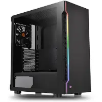 Thermaltake H200 TG RGB - Kabinett - Tower - Svart