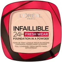 L'Oréal Paris Cosmetics Infaillible 24h Fresh Wear Powder Foundation 9 g - 180 Rose/Sand
