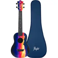 Flight TUC Elise Ecklund Travel Concert Ukulele Sunset