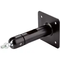 K&M - Monteringskomponent (høyttalermontering) - for høyttaler(e) - stål - svart - takmonterbar, veggmonterbar