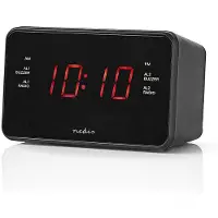 Nedis Clar002bk Vekkerklokke