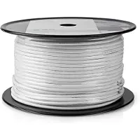 Nedis Koaksialkabel Rg59u 75 Ohm Dobbeltskjermet Eca Pvc 100 M