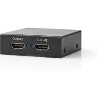 Nedis VSPL3472AT - Video/lyd-splitter - 2 x HDMI - stasjonær