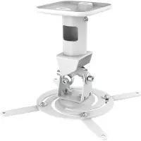 My Wall H 16-1 EWL Projektor-loftholder Drejbar, Vippebar, Bevægelig Hvid