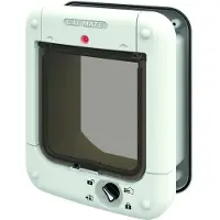 Cat Mate Mikrochip katteluke 360W - Microchip katteluke - hvit