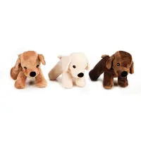Beeztees Plush Dog Asco Hundleke Assortert