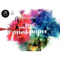 Talens Watercolour printer paper | 21 x 29.7 cm (A4), 150 g/m², 75 sheets