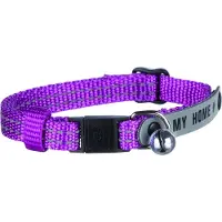 Trixie Reflekterende Kattehalsbånd med Adresselapp Assorterte Farger