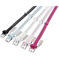 Karlie Vinatge Diamonds 1 Line Hundehalsbånd