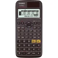 Casio FX-87DE X, Lomme, Vitenskaplig, Batteri/Solcelle, Sort