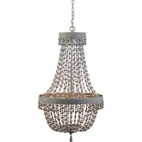 QAZQA Klassisk utendørs gulvlampe sort 170 cm IP44 - New Orleans 1