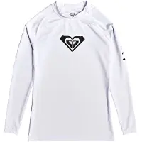 Roxy Whole Hearted Langermet lycra hvit