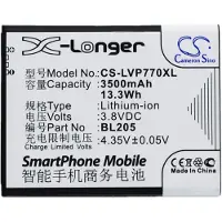24.Se Batteri for SmartPhone, Mobil for Lenovo P770