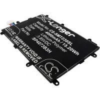 24hShop Batteri til nettbrett for Samsung SM-230, SM-230UN, SM-231 osv.