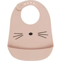 Liewood Smekke - 2-pack - Silikon - Tilda - Rosa m. Katt - - OneSize - Smekke