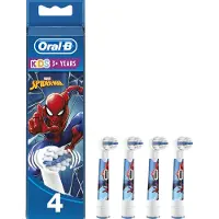 Oral-B Børstehoder Spiderman Kids3+ - 4 pcs
