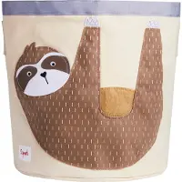 3 Sprouts Oppbevaringspose - 44,5 x 43 - Dovendyr - - OneSize - Lekematte