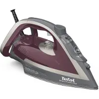 Tefal Smart Protect Plus FV6870E0 - Dampstrykejern med automatisk slukking - såleplate: Durilium Airglide - 2800 W - rød/grå