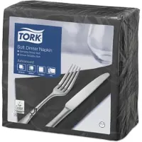 Tork Serviett 39x39 cm 3-lags Assortert, 12 pk x 100 stk/eske