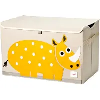 3sprouts Oppbevaringsboks m. Lokk - 61x37x38 cm - Neshorn - - OneSize - Oppbevaring