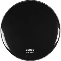 Code Drumheads CODE Enigma Black 18” Bass Drum Head