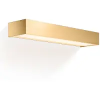 DECOR WALTHER Box LED-vegglampe gull 2 700 K 40cm