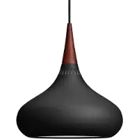 Fritz Hansen Orient P2 Pendel svart/rosa Ø 34 cm