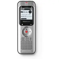 Philips Voice Tracer DVT2050 - Taleopptaker - 8 GB - aluminum light silver metal front and black