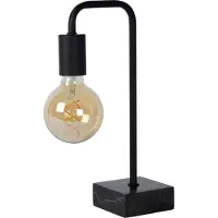 Lucide Bordlampe Lorin i svart