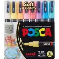 Posca PC-1M - 8 colours