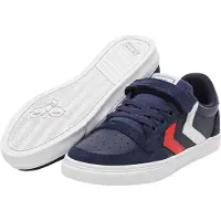 Hummel Sko - Slimmer Stadil Leather Low Jr. - Peacoat - - 35 - Sko