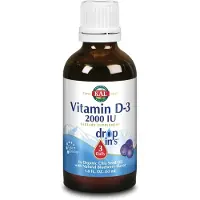 Kal Vitamin D-3 50mcg Vitamins Gjenoppretting