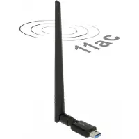 DeLOCK WLAN USB3.0 Stick Dualband 2,4/5 GHz WLAN_AC 867300 ekstern antenne