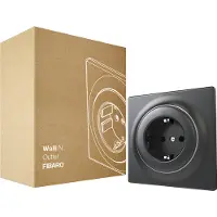 Fibaro Walli Outlet N type F Anthracite
