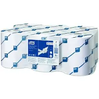 Tork Håndklædeark H12 Advanced hvid 2-lags enMotion 143m hvid - (6 ruller pr. karton)